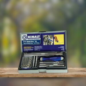 Kobalt 36 PC Speedfit Screwdriver & Utility Knife Tool Set Blades Tweezers Bits